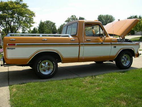 1976 Ford F100 Ranger  Rotissoree restored original, image 16