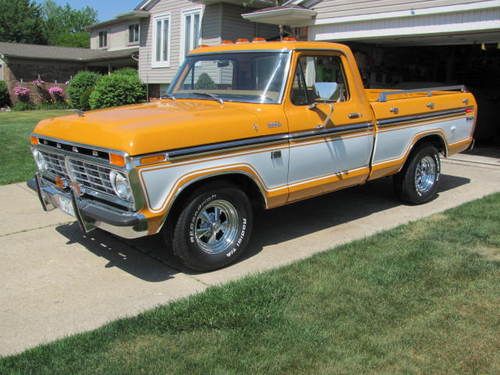 1976 Ford F100 Ranger  Rotissoree restored original, image 22