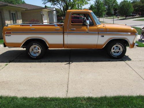 1976 Ford F100 Ranger  Rotissoree restored original, image 23