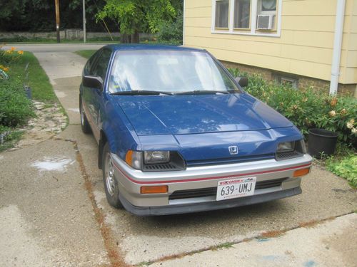 1984 honda crx 1.5 owned by the same family since new