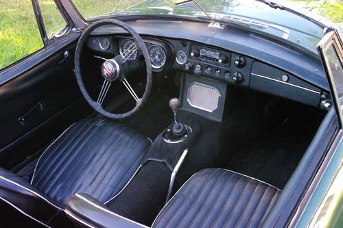 1963 MGB Convertible/Roadster British Racing Green Beauty, image 6