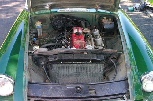 1963 MGB Convertible/Roadster British Racing Green Beauty, image 12