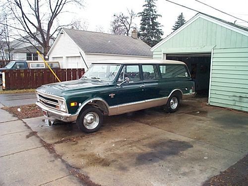 1968 chevrolet suburban big block c-10