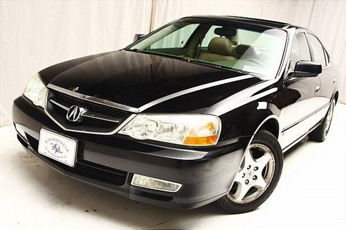 2002 acura tl 3.2l fwd power sunroof 6 disc cd changer heated seats