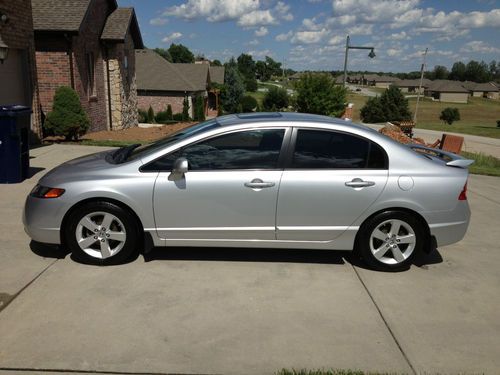 2008 honda civic ex sedan 4-door - si spoiler - loaded. nice!