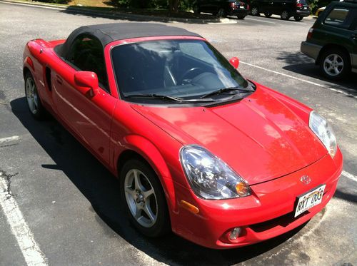 2004 toyota mr2 spyder base convertible 2-door 1.8l 53k miles!!!