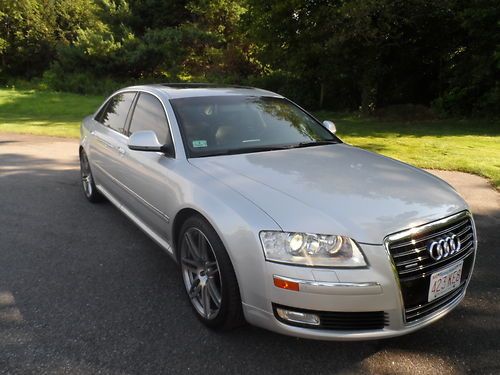 2009 audi a8l a8 quattro l sedan 4-door 4.2l pre certified audi 100k warr. awd