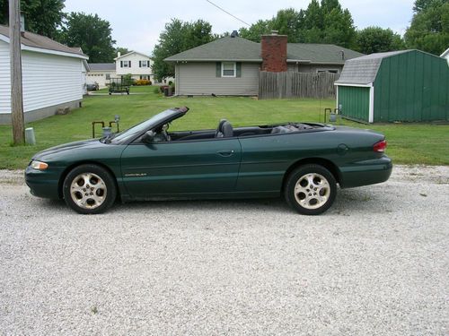 1999 chrysler sebring jxi convertible 2-door 2.5l v6 115 k miles