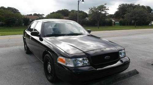 2008 ford crown victoria police interceptor sedan 4-door 4.6l