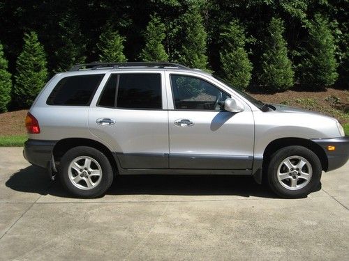 2001 hyundai santa fe gl awd 4wd no reserve