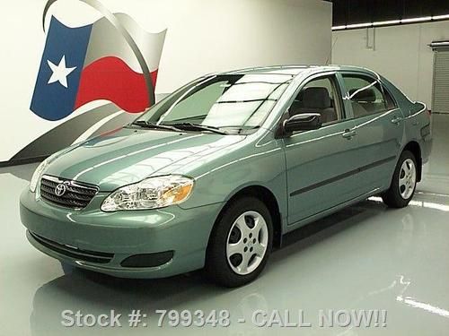 2007 toyota corolla ce 1.8l automatic cd audio 23k mi! texas direct auto
