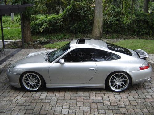 2001 porsche 911 996 carrera 2 aero kit, 19 in wheel, sports suspension