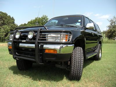 L@@k! a central texas 1995 toyota 4runner 3.0 v-6 cold a/c new tires grill guard