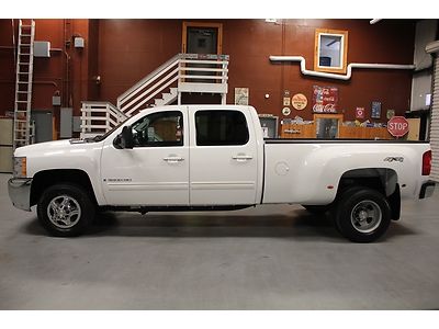 Ltz navigation 2009 silverado 3500 diesel 4x4 duramax allison 6.6l bose dually