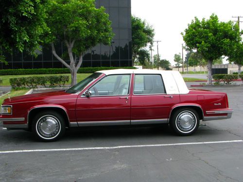 1988 cadillac sedan de ville