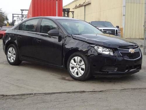 2012 chevrolet cruze 2ls damaged clean title runs! economical priced to sell!!