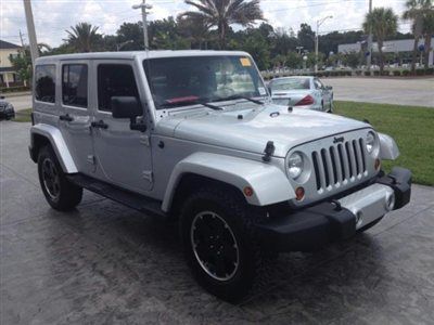 2012 jeep wrangler unlimited sahara 4x4 navigation leather 4 door four rubicon