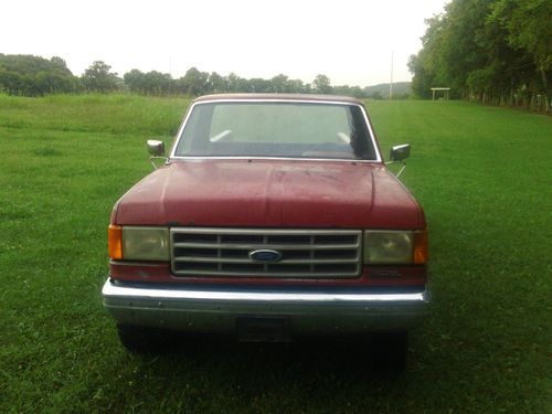 1990 ford f-250 custom standard cab pickup 2-door 7.3l