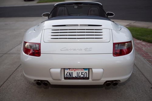 2007 porsche 911 carrera 4s convertible 2-door 3.8l