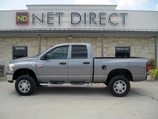 07 quad cab 4wd cummins turbo 72k mi clean leveled net direct auto sales texas