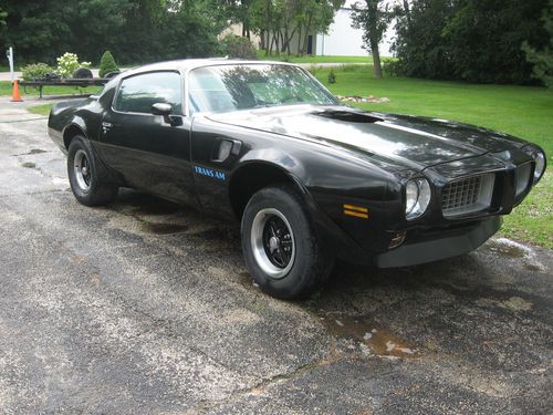 1972 1980 pontiac trans am black pace car hurst t-tops 4 whl disc built 400 auto