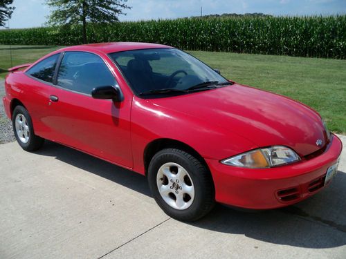 2000 chevrolet cavalier base coupe 2-door 2.2l