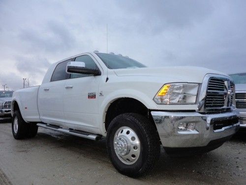 New 2012 dodge ram 3500 laramie mega cab manual free ship cummins diesel