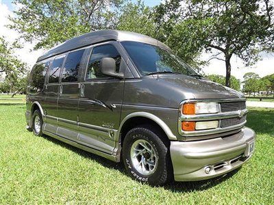 Florida stunning one owner hi top explorer limited luxury conversion van ez buy