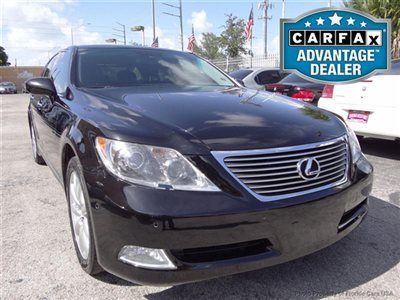 2008 lexus ls460 great condition luxury sedan carfax certified  florida car