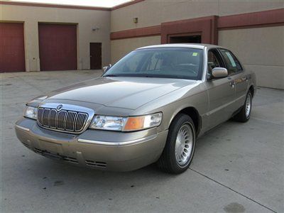 2001n mercury grand marquis ls michelin tires leather wood trac control $4,495