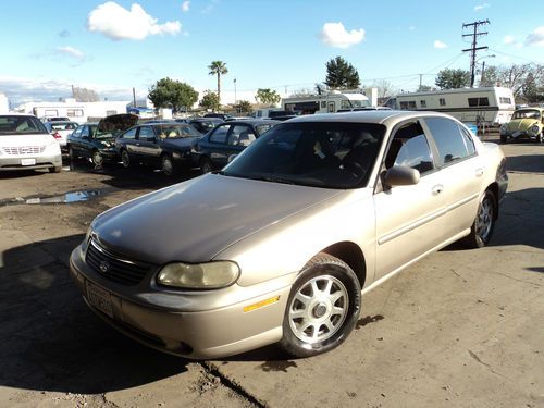 1999 chevy malibu, no reserve