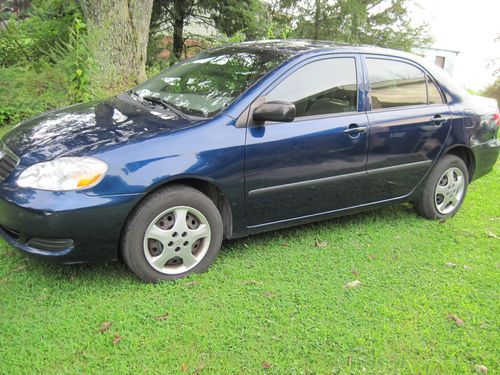 2007 toyota corolla ce sedan 4-door 1.8l (5-speed manual)