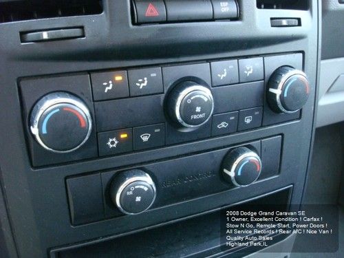 2008 DODGE GRAND CARAVAN SE 1OWNER STOW N GO CD/iPOD CARFAX POWER SLIDING DOORS, US $6,975.01, image 22