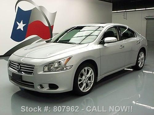 2012 nissan maxima 3.5 s sunroof leather spoiler 10k mi texas direct auto