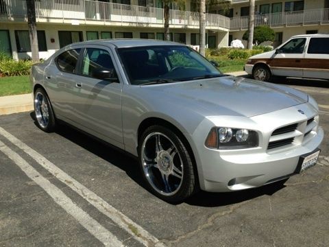 07 Dodge Charger SE Silver! With 22