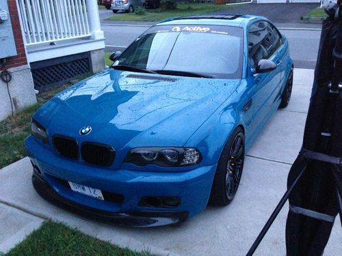 2002 bmw m3 coupe 2-door 3.2l laguna seca blue custom e46 ( m5 m6 745li 750li  )