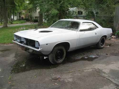 1972 plymouth barracuda,cuda,solid project.