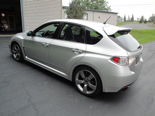 2010 subaru impreza sti  silver, 6 speed manual. adult owner, clean.