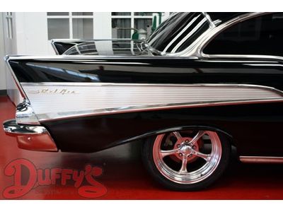 1957 Chevrolet Bel Air Sedan Black, image 10