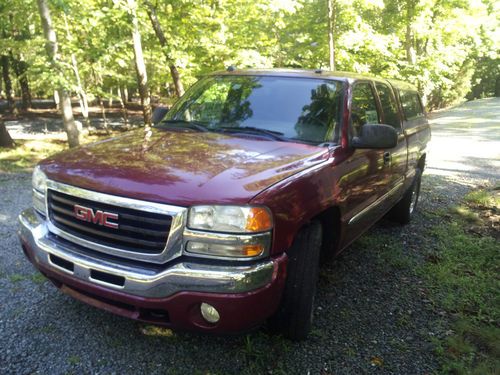 2005 gmc sierra 1500 sle crew cab pickup 4-door 5.3l