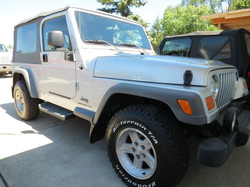 2005 JEEP WRANGLER UNLIMITED 6CYL A/C 6SP CRUISE ORIGINAL UNMOLESTED NO RESERVE, image 3