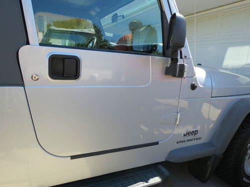 2005 JEEP WRANGLER UNLIMITED 6CYL A/C 6SP CRUISE ORIGINAL UNMOLESTED NO RESERVE, image 8