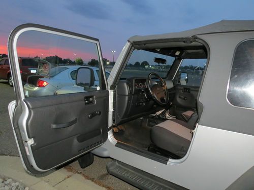 2005 JEEP WRANGLER UNLIMITED 6CYL A/C 6SP CRUISE ORIGINAL UNMOLESTED NO RESERVE, image 23