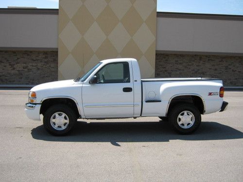 04 gmc sierra 4x4 stepside single cab