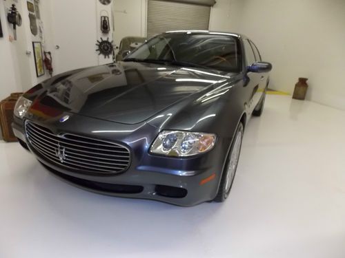 2006 maserati quattroporte original owner just serviced 19k miles super nice!!