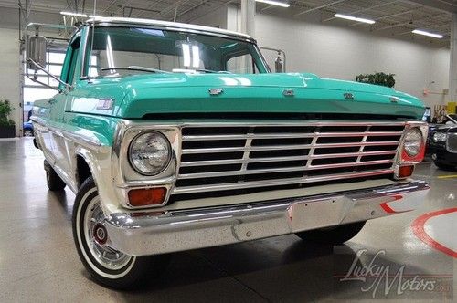 1967 ford f100 ranger puckup, fully restored