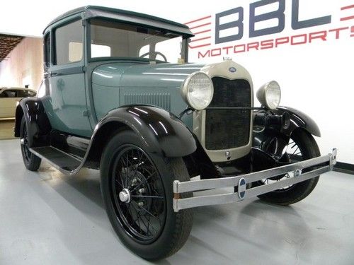 Ford 1929 restored model a sport coupe classic cars all original