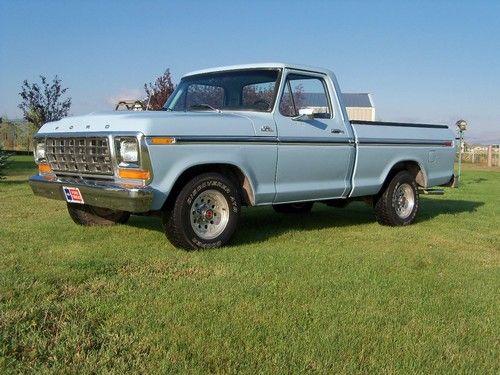 1979 ford f100 dry western survivor original paint short box shortbox big block