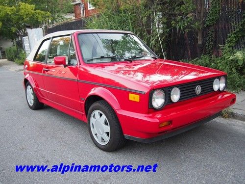 89 volkswagen cabriolet ~ 42k original mi ~ california car ~ auto~  ice cold ac