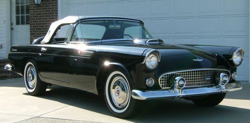 1956 ford thunderbird convertible - excellent condition cruise night driver